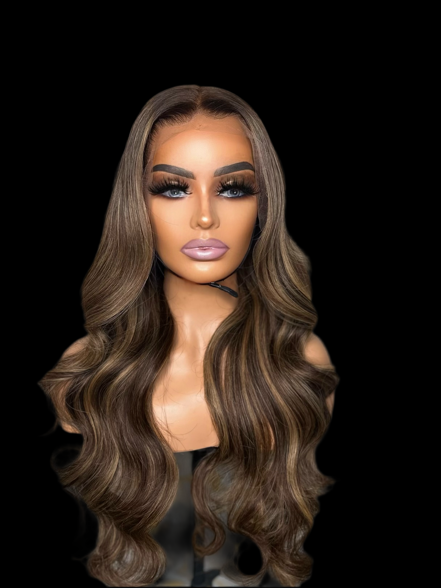 DORA 26” highlights Luxury HD Wig