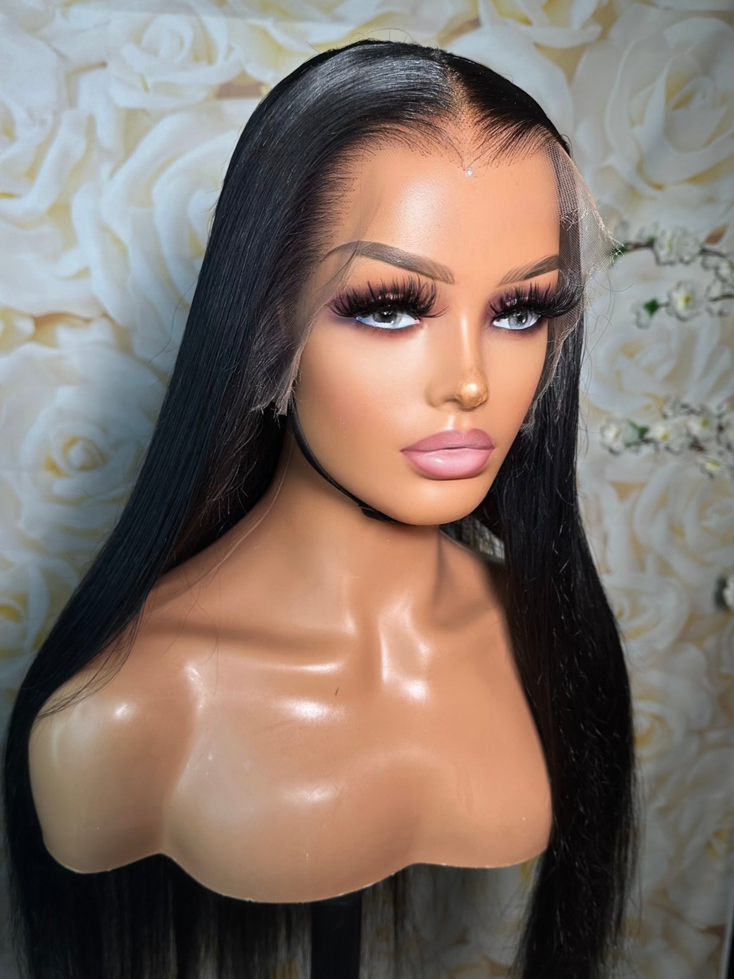 Miss CeCe Natural Straight rawhair HDLuxury Wig