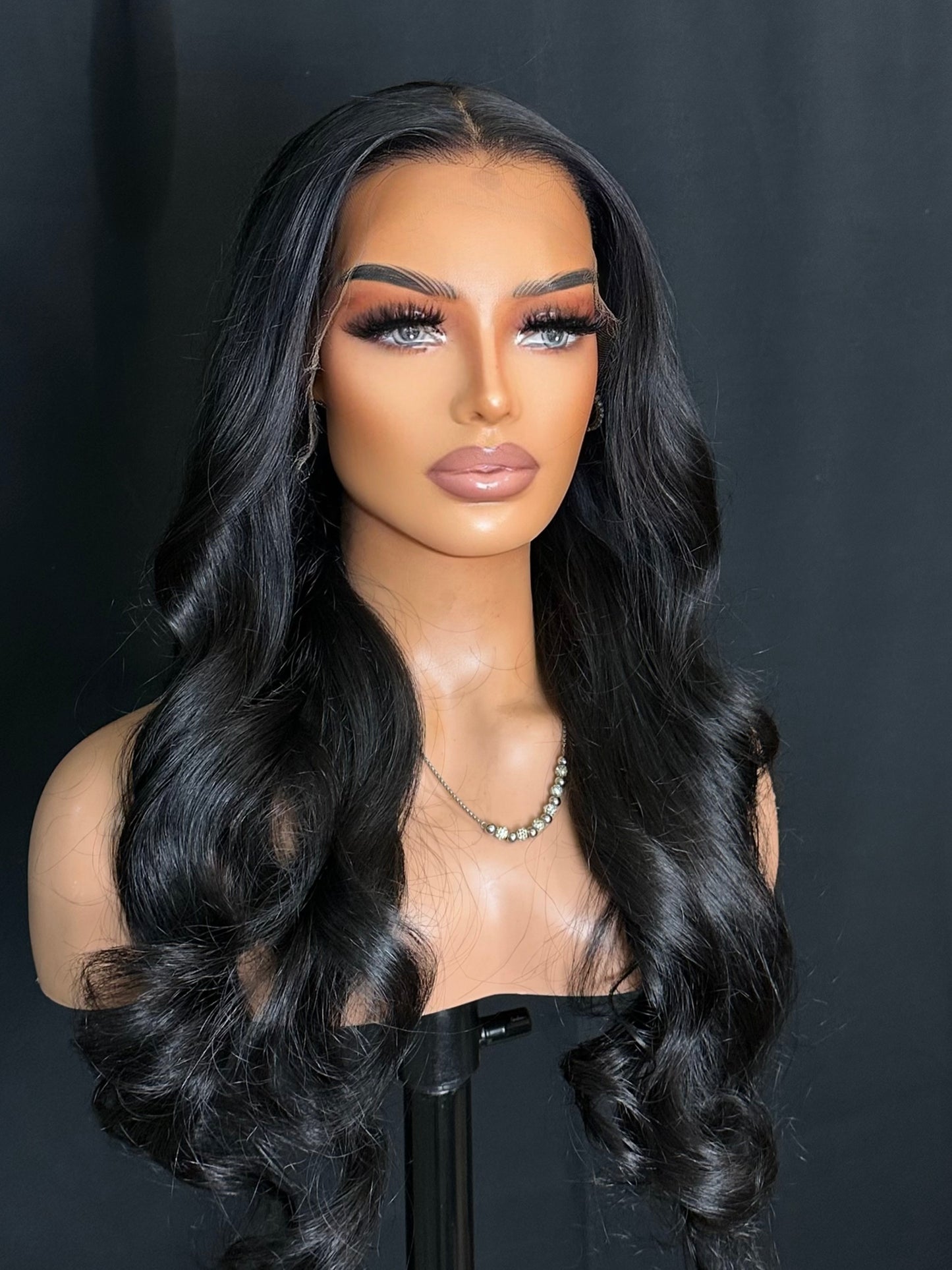 22” Indian luxury hd wig