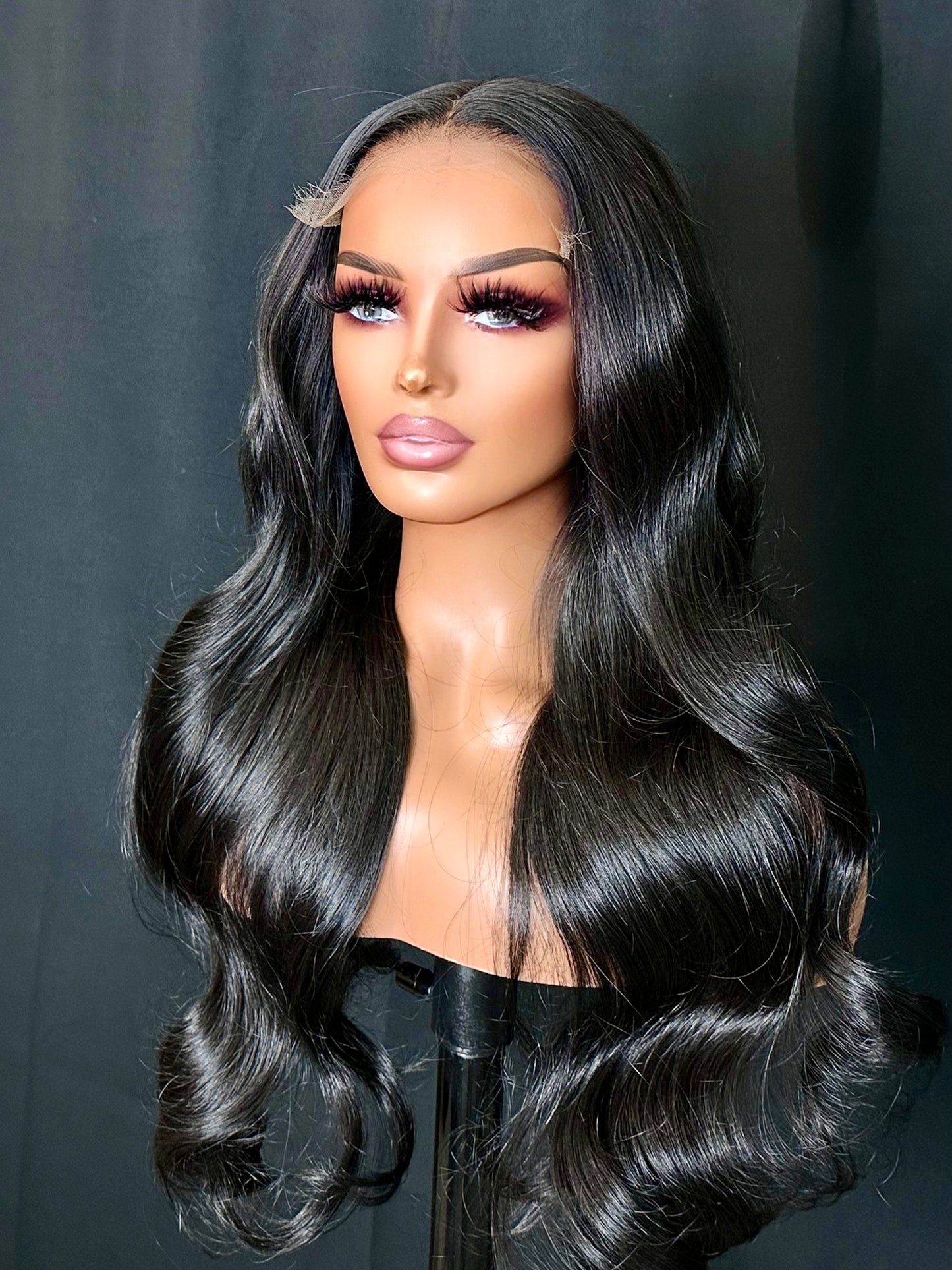 26” Indian luxury hd wig