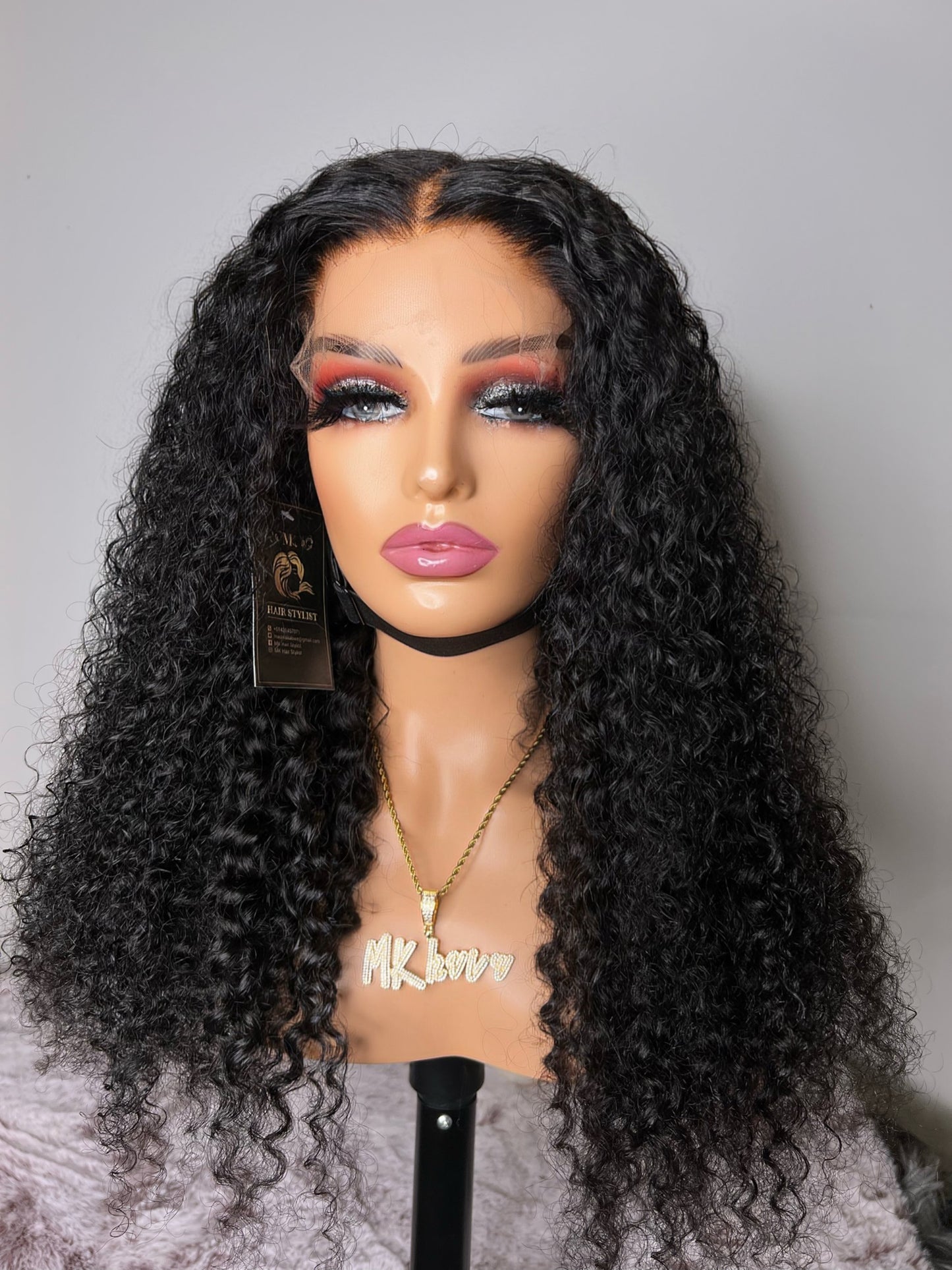 24” deep wave Luxury HD Wig