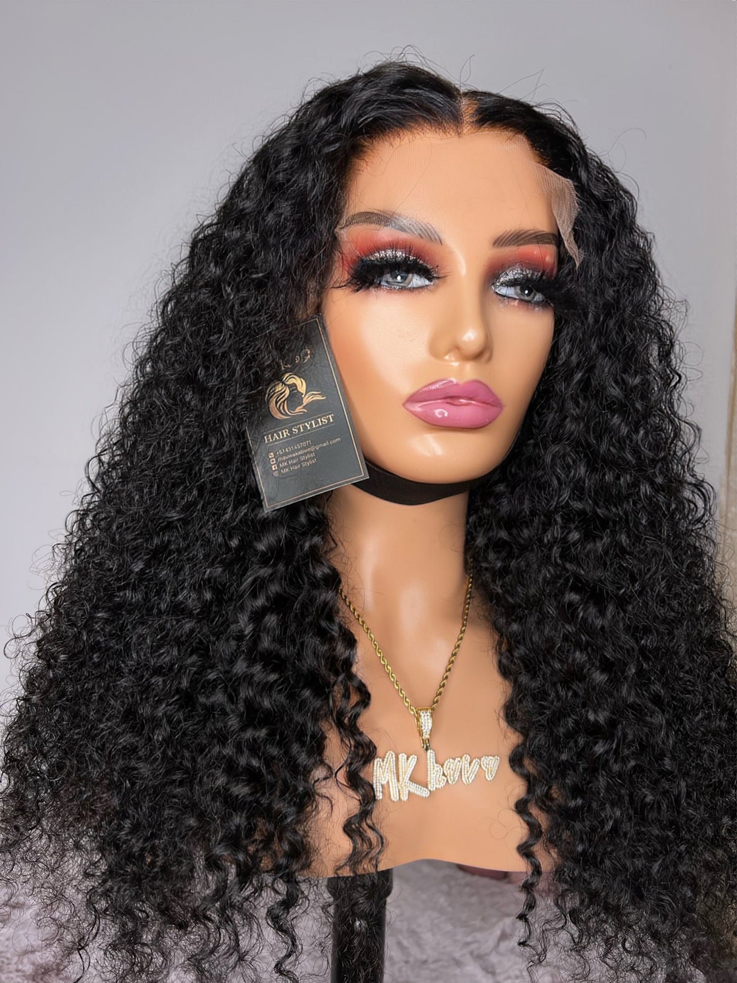 24” deep wave Luxury HD Wig