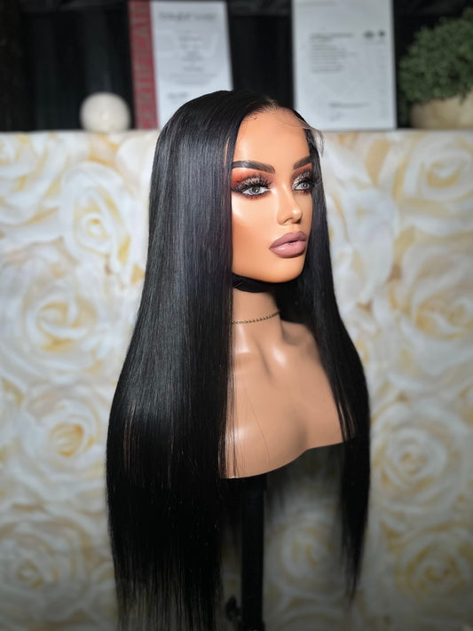 24” Miss Aduke Natural Straight HDLuxury Wig