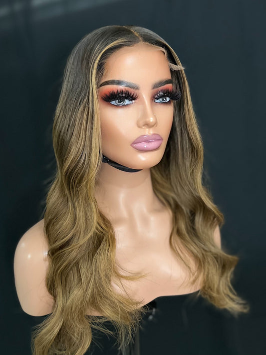 SNURA Glue-less ombre Raw hair