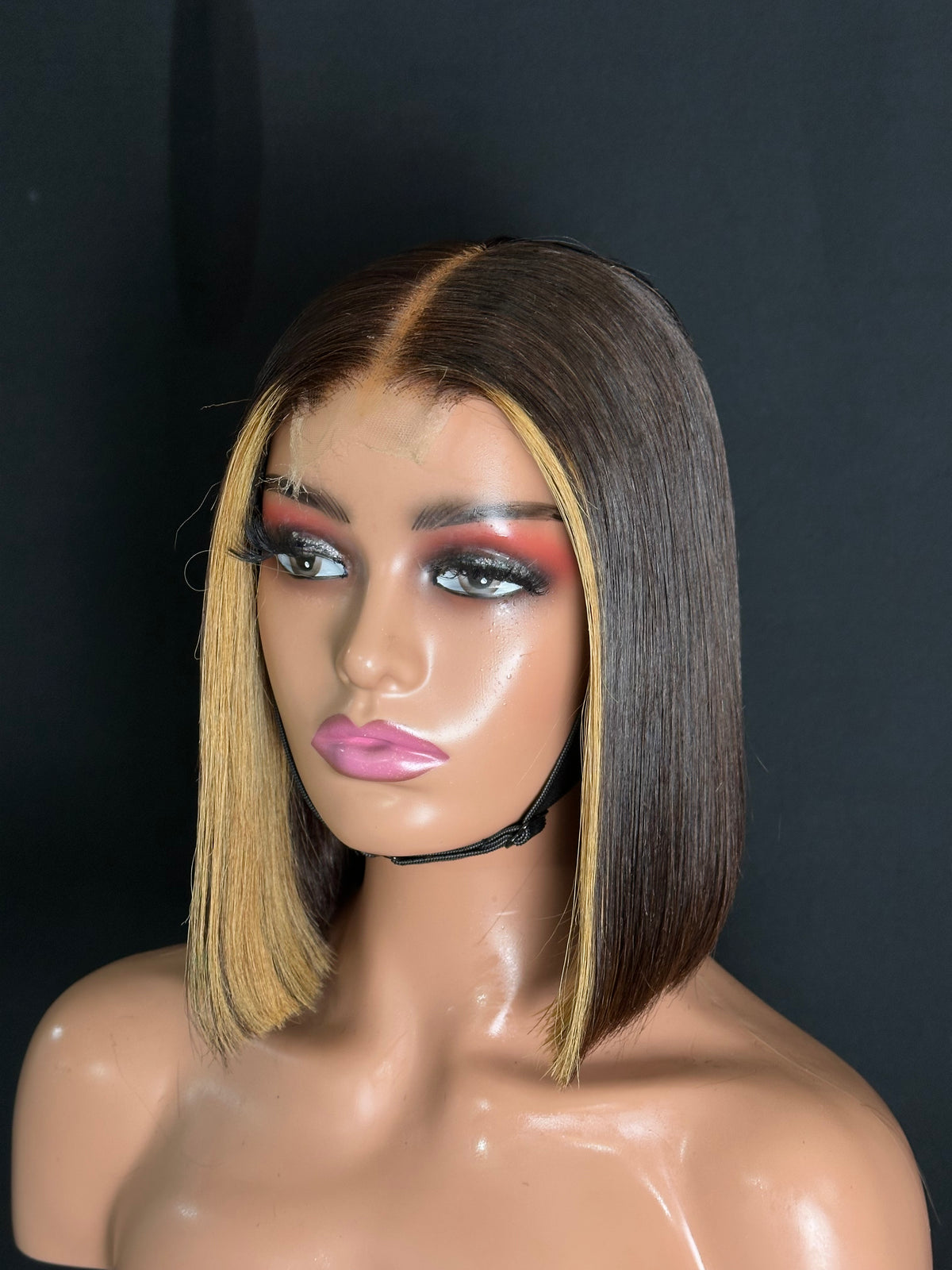 10” Brown with money piece Bob Luxury