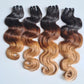 Indian Double Drawn Body Wave Bundles (18" + 20" + 22"+24”)