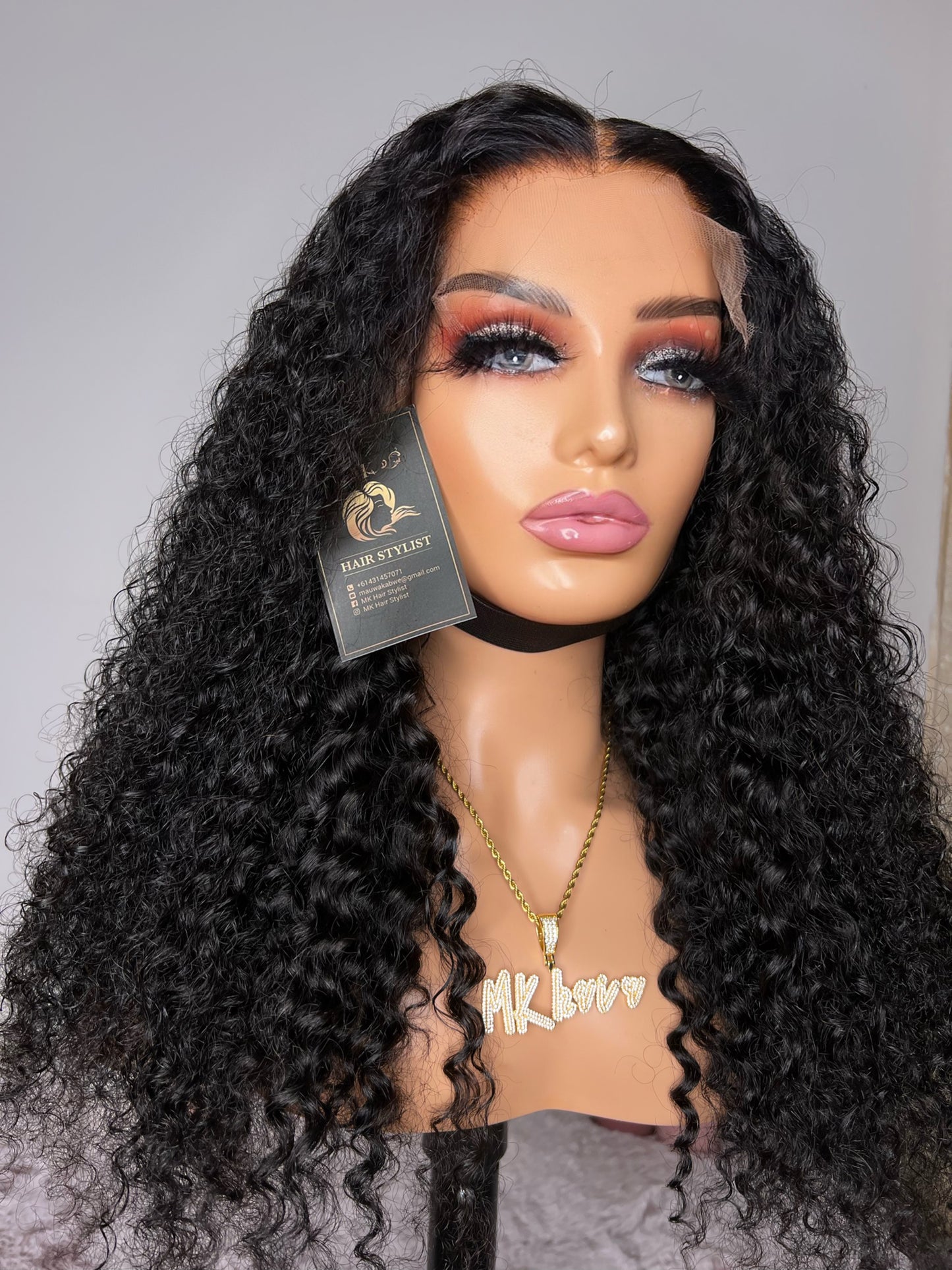 24” deep wave Luxury HD Wig
