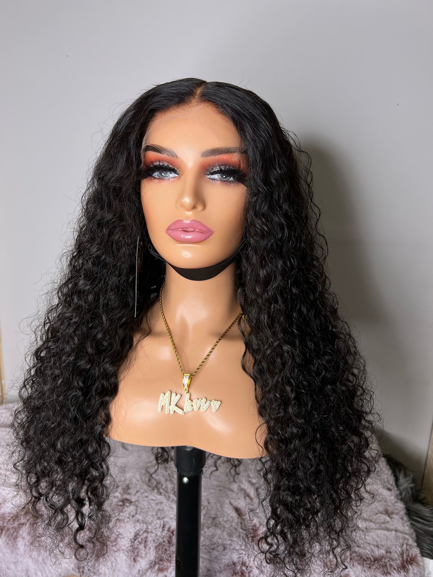 22” 6x6 water wave Luxury HD Wig