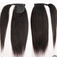 20” kinky straight ponytail