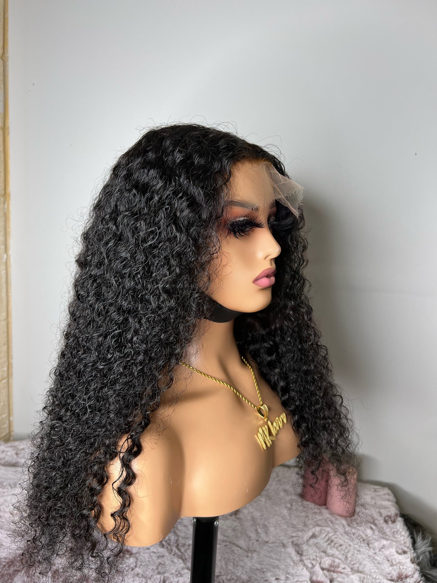 22” 6x6 water wave Luxury HD Wig
